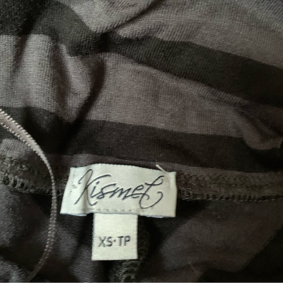 High waist Long Maxi Skirt Grey Black Pattern XSmall - Picture 7 of 11